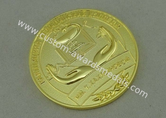 IGMK は硬貨を個人化しました、銅は押されたプルーフ コイン二重側面 3D および銀製のめっきの死にます