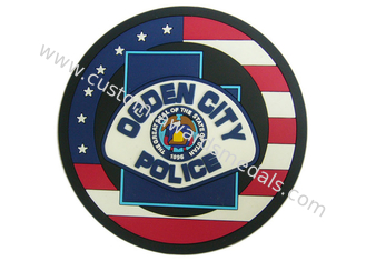 Ogden 都市警察の昇進の第 2 注文のプラスチック コースターのケイ素