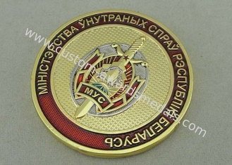 注文の軍の硬貨によって個人化される硬貨の透明なマット-ニッケル