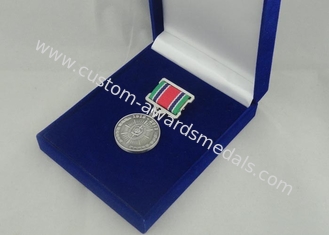 亜鉛合金 3D 旧式な銀製のめっきの注文メダル賞