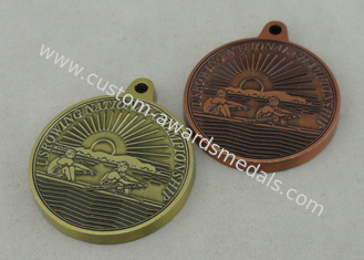USRO はメダル旧式な真鍮のめっきの亜鉛合金によって鋳造物死にます