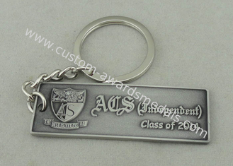 旧式な銀製のめっき ACS 昇進の Keychain 亜鉛合金はダイ カスト 2.0 mm