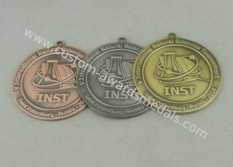 3.0 mm の厚さ注文メダル賞、セント・ピーターズバーグ亜鉛合金の骨董品メダル