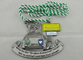 個人化された 3D 亜鉛合金の Waghausel の謝肉祭メダルは、メダル 2 色のコードおよびラインストーンが付いているダイ カスト