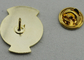 金属の Minden XII の模造堅いエナメルの折りえり Pin の金、ニッケル、真鍮のめっきが付いている個人化された折りえりピン