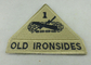 古い Ironsides の注文の刺繍はアメリカの警察によって編まれるパッチを修繕します