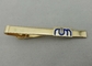 15 の mm の金張りの個人化されたタイ・バー、メンズのための 1 インチの注文の銅