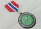 円形の報酬リボンが付いている注文メダル賞、真鍮のオフセット印刷