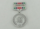 亜鉛合金 3D 旧式な銀製のめっきの注文メダル賞