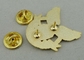 3D は柔らかいエナメル Pin ダイ カストの亜鉛合金および金張りの