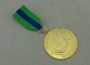 Talentspejdernes 亜鉛合金による注文賞メダルはダイ カスト、箱のパッキングおよび金張り