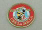 USS La Jolla 亜鉛合金は個人化された硬貨、ロープの端との旧式な金張りダイ カストの