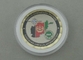 カンダハルの離着陸場アフガニスタンは硬貨、二重調子の銅板の柔らかいエナメルの硬貨を個人化しました