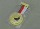 総合的なエナメル DRF の習慣はリボン メダルが付いているメダル金張り亜鉛合金を与えます