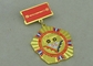 亜鉛合金軍の注文賞メダル 3D はダイ カスト柔らかいエナメルが付いている