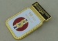 亜鉛合金の金 3D メダル柔らかいエナメルのバッジはダイ カスト ブローチ Pin の