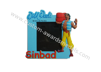 3D Sinbad 柔らかいポリ塩化ビニールの写真フレーム、昇進のギフトのための額縁