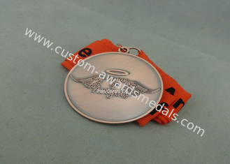 真鍮の押すリボン習慣によってダイカストで形造られるメダル、動くことのための亜鉛合金のエナメル メダル