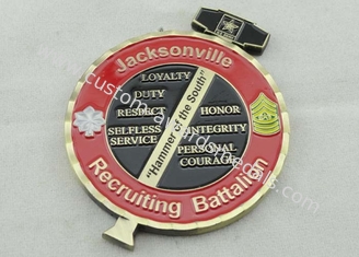 ジャクソンビルは卓越性、ダイヤモンドの切口の端のために与えられた硬貨を個人化しました
