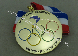 OEMの金張りのエナメル メダル、連続した競争のためのオリンピック賞
