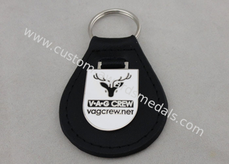 VAG の乗組員の革キー ホルダーは/紋章との革 Keychains を個人化しました