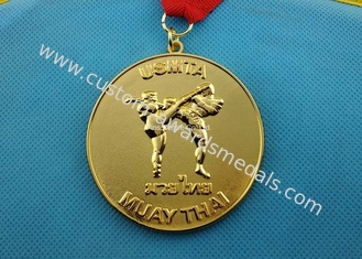 オリンピック サッカーのマラソン賞の軍の記念品は軍注文3D亜鉛合金に記章を付けます
