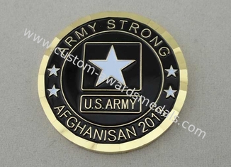 軍隊の注文強いアフガニスタンの軍の硬貨はダイ カスト、米陸軍のための 1.75 インチ