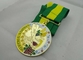 3D SABORES のリボン メダルは、記念品のギフトのためのダイ カスト、高い 3D および高くポーランド語
