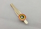 総合的なエナメル、13 の mm の金張りが付いている小型押された個人化されたタイ・バー