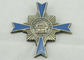 40 Jahre Garde のエナメル メダル、装飾的のための旧式な真鍮のめっき