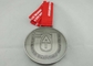 ギフトのためのアジア柔道の Kata の 2013 年のリボン メダル銅めっき完全な 3d