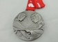 銀によってめっきされるリボン メダルはダイ カスト賞のためのエナメルなしで