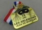 金のベルギーの謝肉祭の祭典メダル バッジ、亜鉛合金のスポーツ メダル