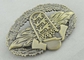 柔らかいエナメルはメダル、リボンが付いている 4.0mm の習慣大学金メダル鋳造物死にます