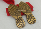 ダイ カストの旧式なトライアスロン賞メダル、亜鉛合金の骨董品5Kメダルは
