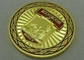 合金の金属3Dのコイン・ゴールドの軍隊の挑戦硬貨、柔らかいエナメルの記念品の硬貨を亜鉛でメッキして下さい