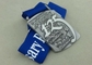 亜鉛合金はメダル、連続したマラソンのリボンのエナメル メダル ダイ カスト メダル3D賞のスポーツ