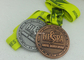 円形浮彫り賞メダルは、押された旧式な5Kスポーツ メダル、堅いエナメル メダル死にます