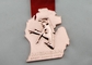 亜鉛合金の空手はメダル 3D スポーツ会合のための印刷のロゴの鋳造物死にます