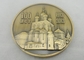 3D の亜鉛合金のロシアの記念品のバッジおよび賞のための骨董品の金は設計します