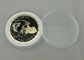 50.8mm の直径 OEM ODM をめっきする柔らかいエナメルによって個人化されるコイン・ゴールド