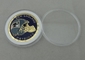 柔らかいエナメル 50.8mm の直径が付いているニューイングランドの愛国者によって個人化される硬貨