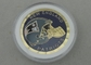 柔らかいエナメル 50.8mm の直径が付いているニューイングランドの愛国者によって個人化される硬貨