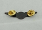 亜鉛合金の柔らかいエナメル Pin はダイ カスト、旧式な銅めっき