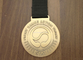合金の記念品/名誉/賞のための真鍮のスポーツのリボン メダルを亜鉛でメッキして下さい