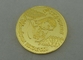 亜鉛合金はバッジ金張りのダイ カストのロシアの記念品の