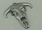 3D 亜鉛合金はメダル長角牛および骨董品の銀製のめっきのための鋳造物死にます