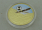 Confoederatio の Helvetica 個人化された硬貨、亜鉛合金はダイ カスト金張りの軍隊の硬貨が付いている