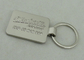 2.5mm 自動昇進の Keychain 亜鉛合金はダイ カスト霧深い銀製のめっきの