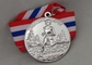 亜鉛合金はメダル、3D 銀製の連続したメダル バッジ ダイ カスト